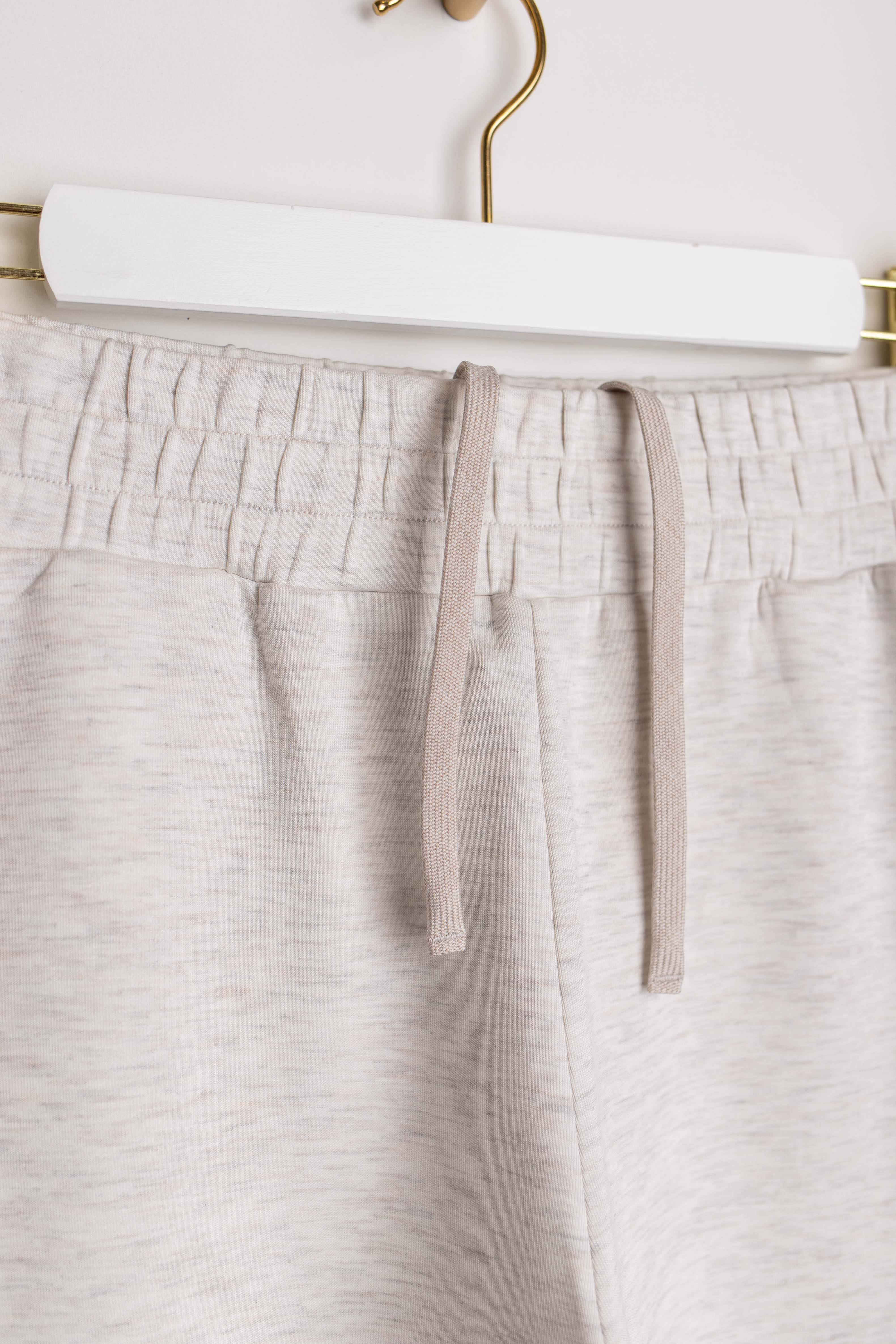 VARLEY | The Slim Cuff Pant 27.5 - Ivory Marl