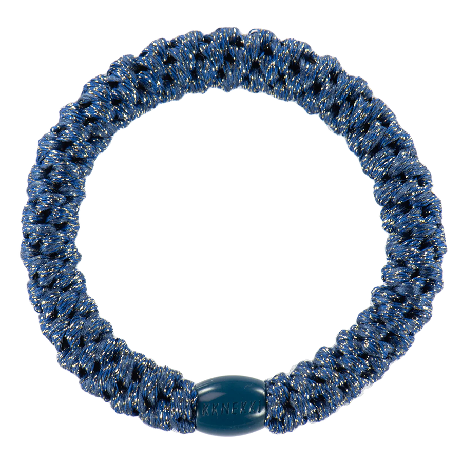 Kknekki Haargummi Navy glitter