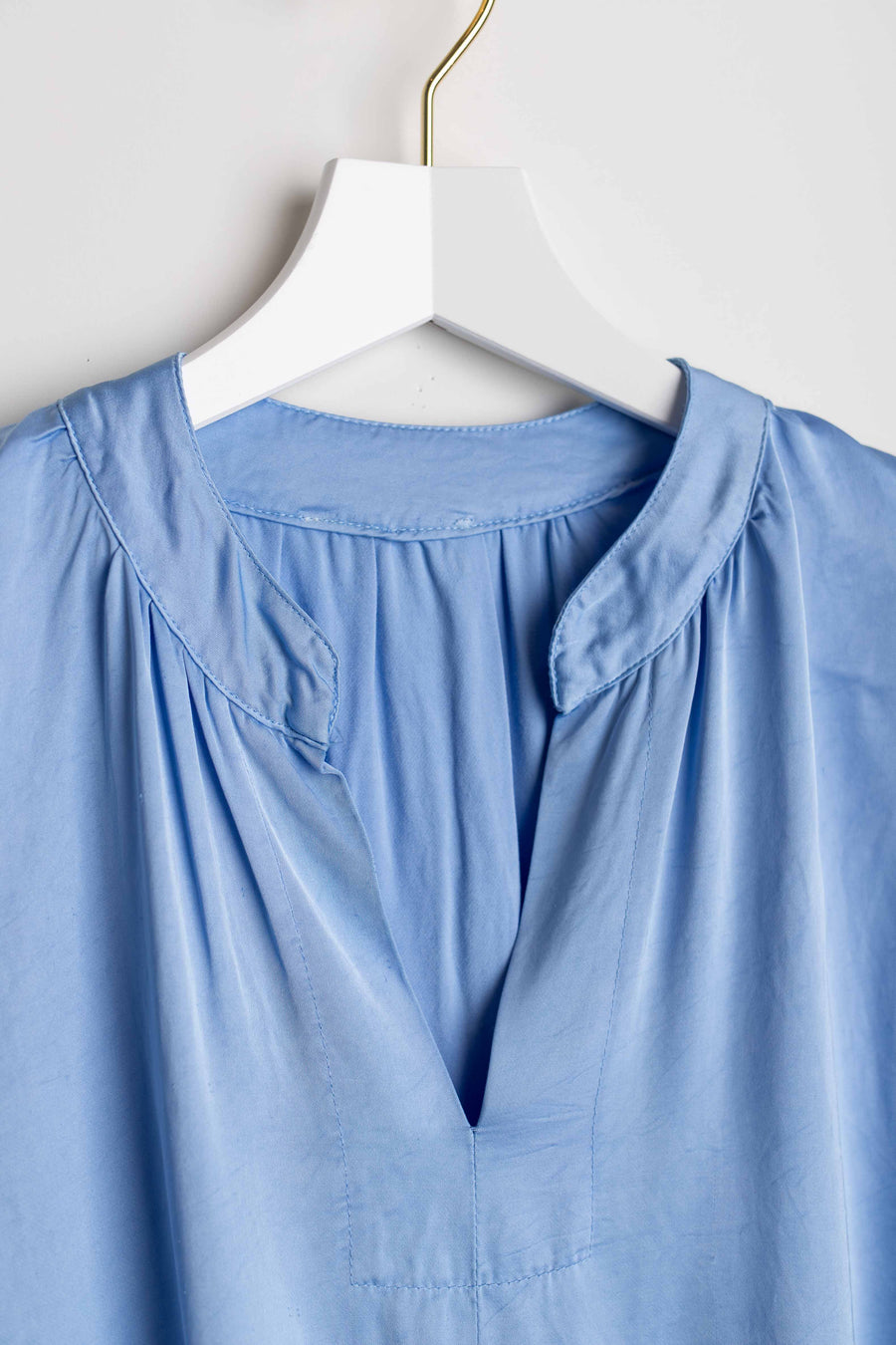 jackieandkate Top cropped Satin bluette