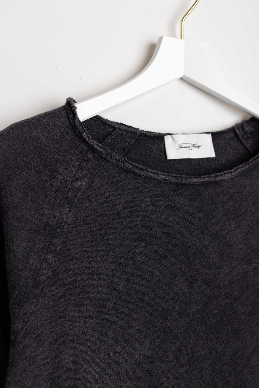 American Vintage Longsleeve schwarz