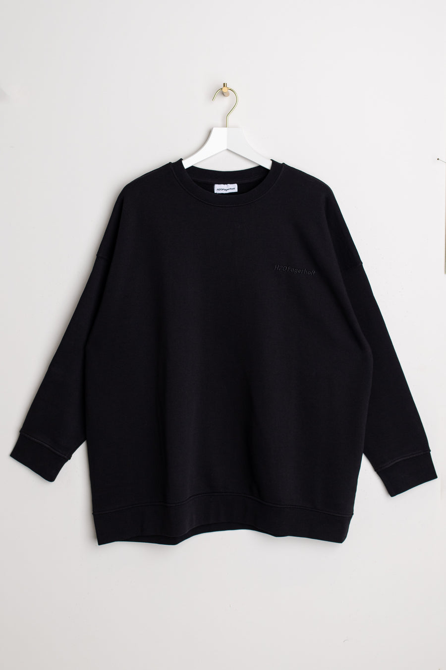 H2OFagerholt Sweater Be Free O'neck Sweat black