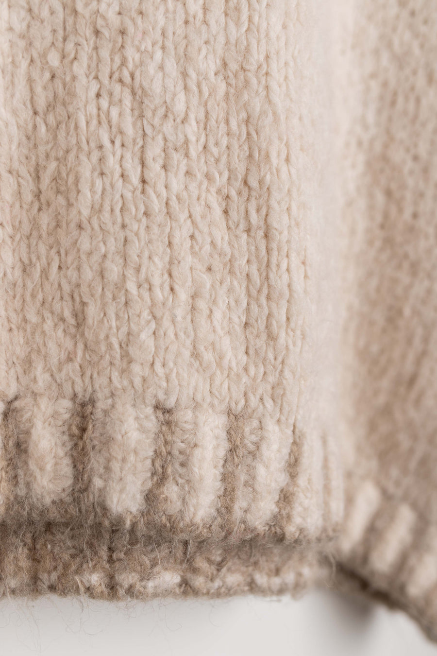 jackieandkate Rollneck Stitches creme khaki