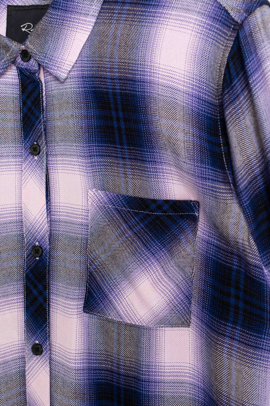 Rails Hemd Hunter orchid navy