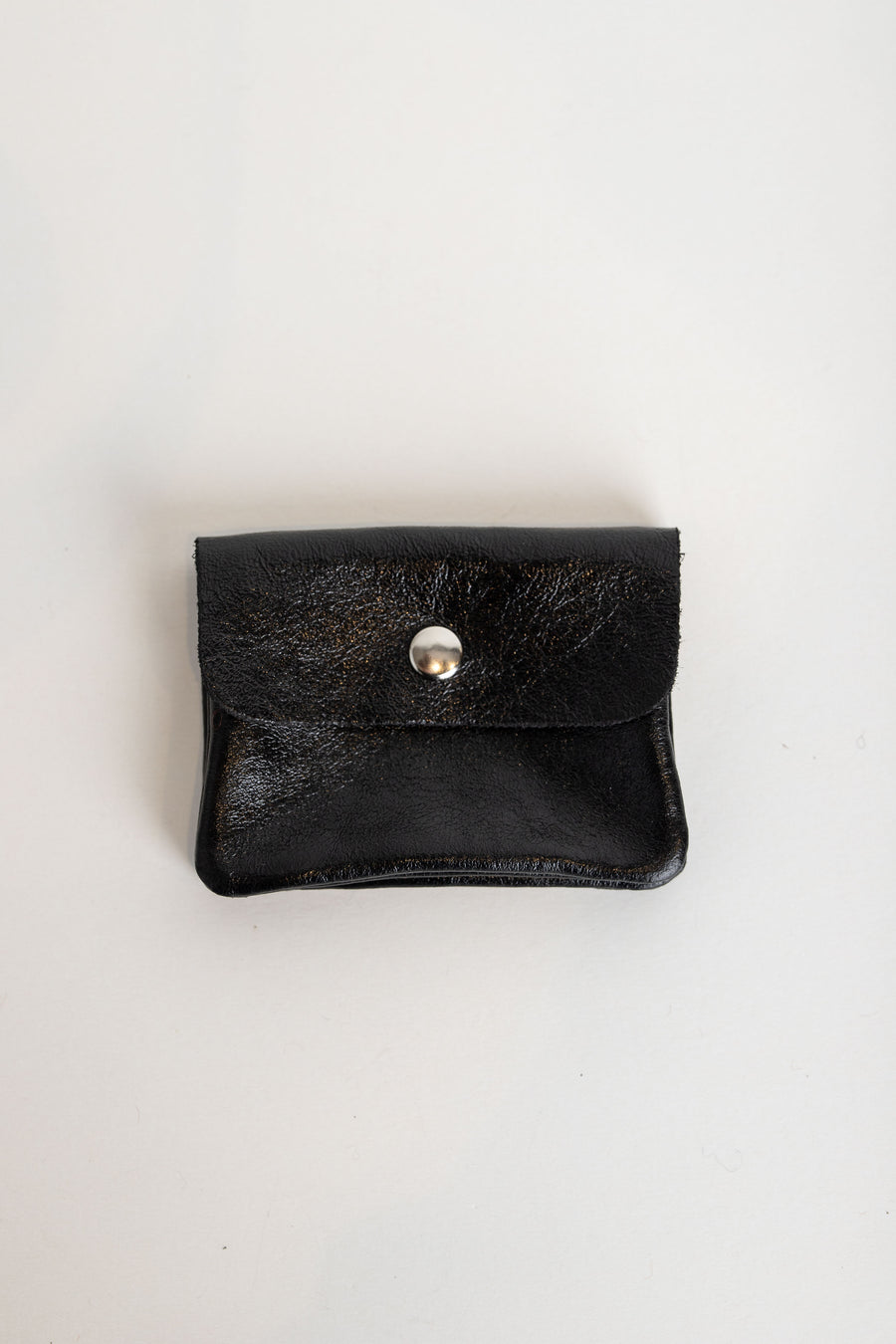 jackieandkate Portemonnaie schwarz glänzend