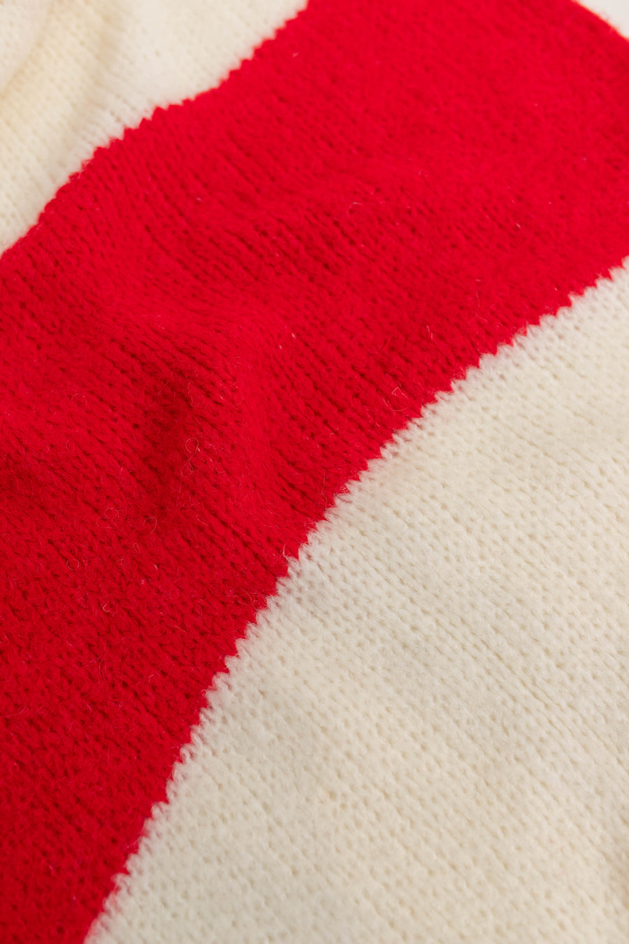 jackieandkate Schal Streifen rot/weiß