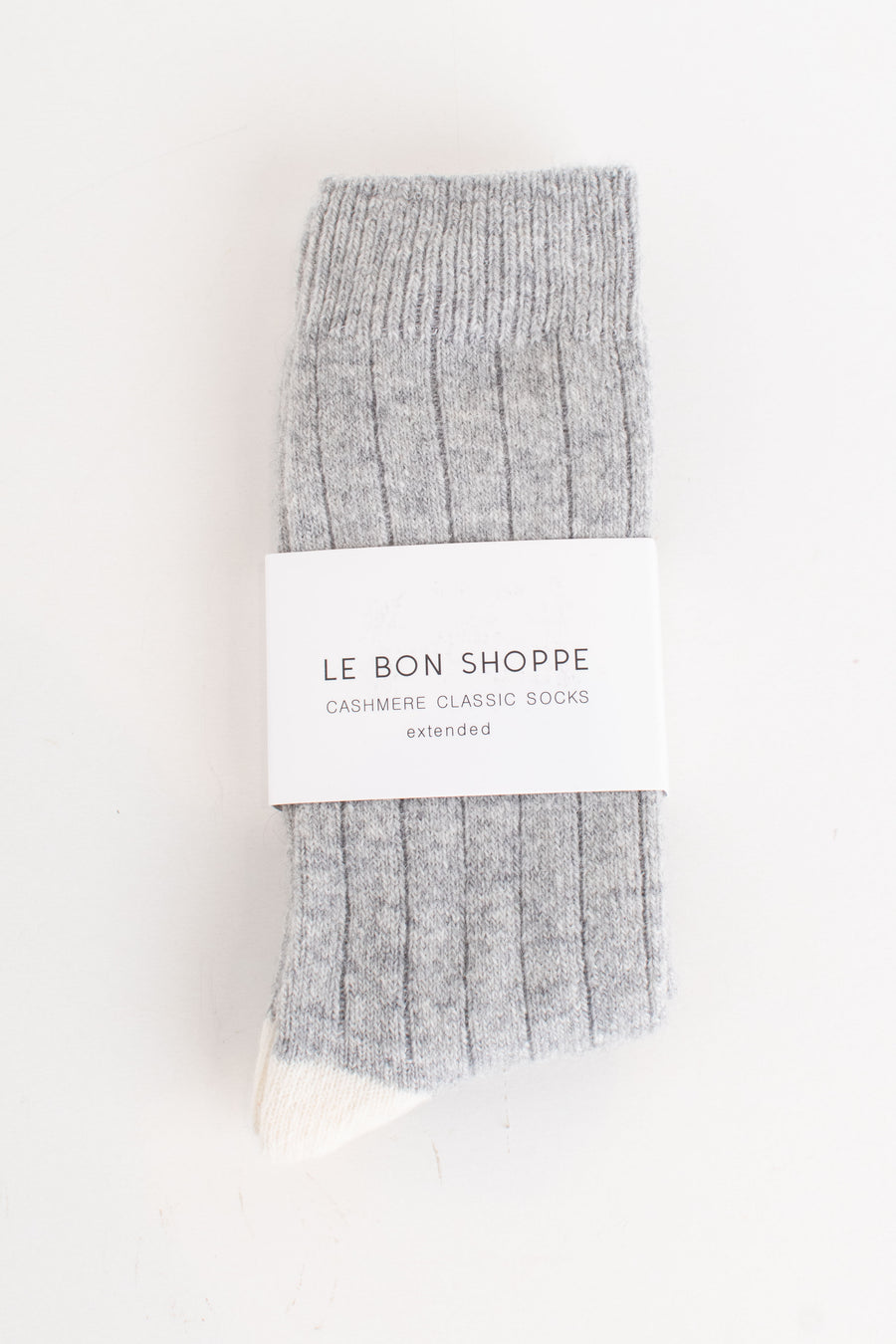 Le Bon Shoppe Cashmere Classic Socks grey
