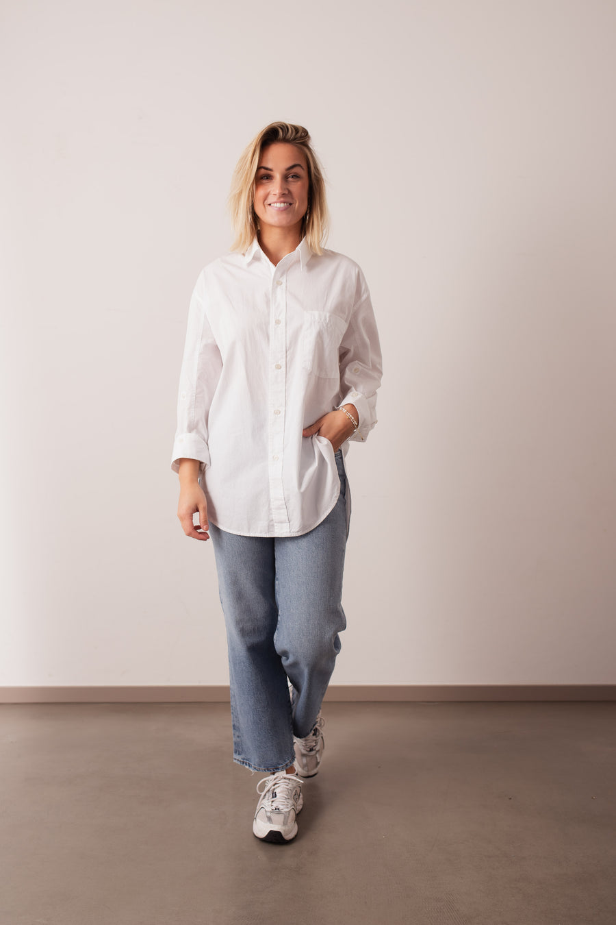 Citizens of Humanity Bluse Kayla optic white