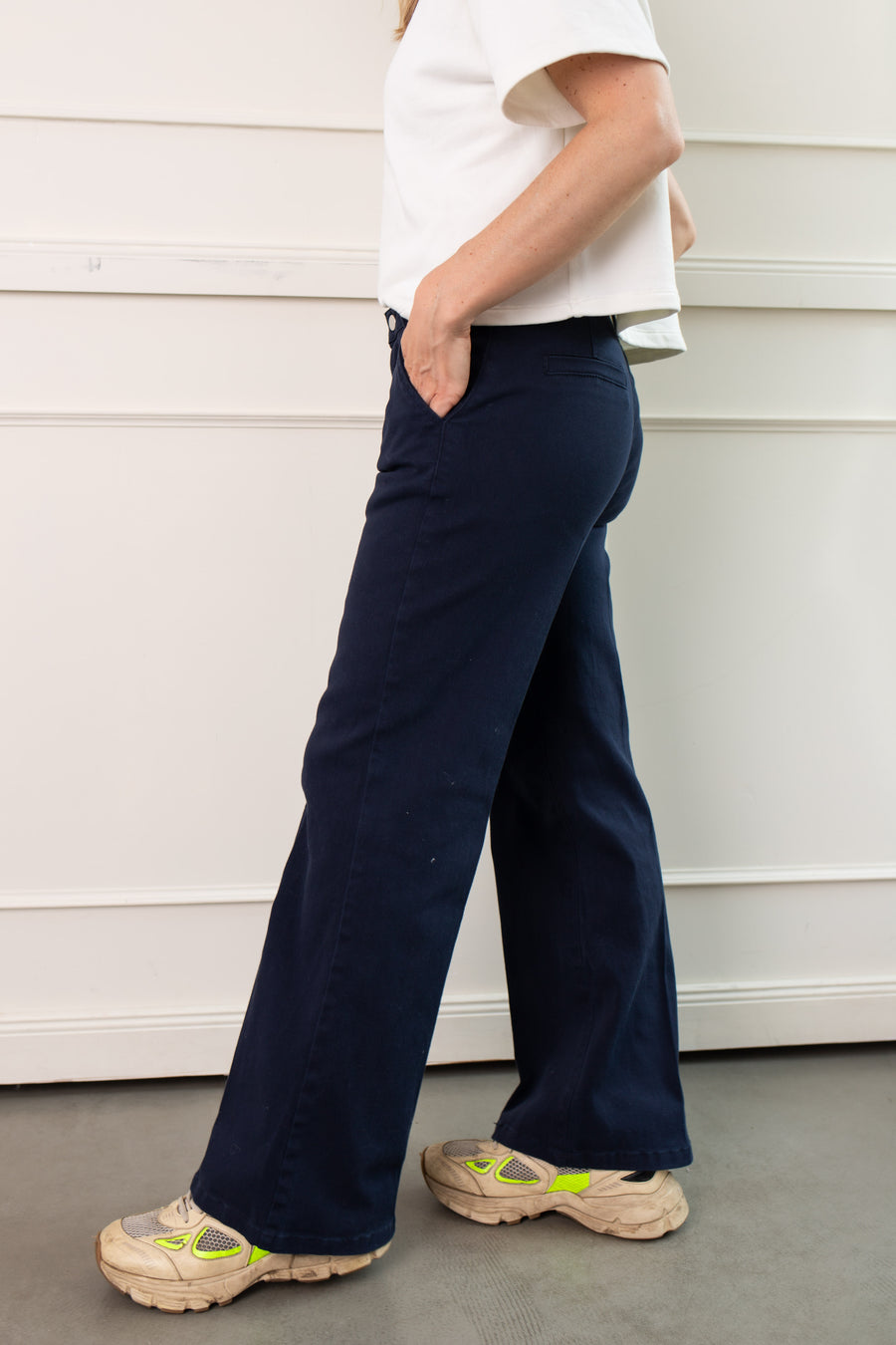 jackieandkate Hose Kathey Canvas navy