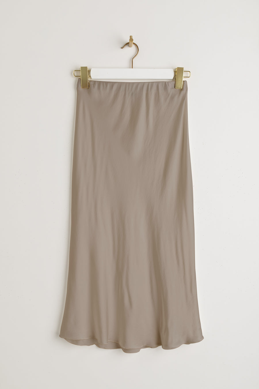 Lunah satin collection jackieandkate Rock Vilmah Viskose stretch beige