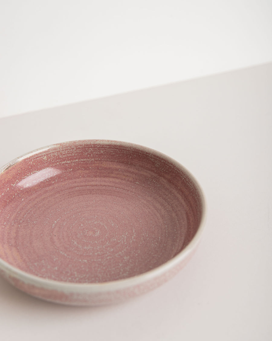 HKliving home chef ceramics deep plate rustic pink