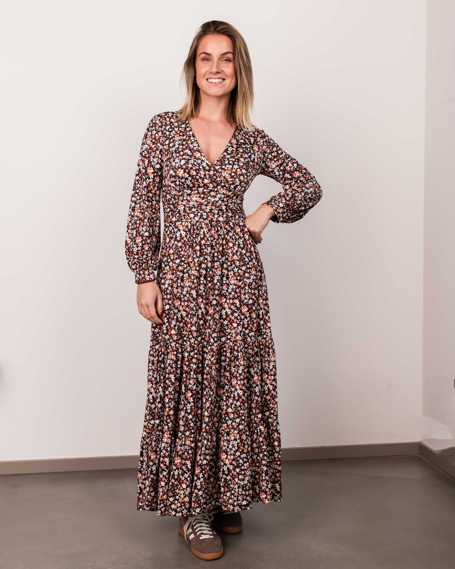 jackieandkate Kleid Graceh poppies black