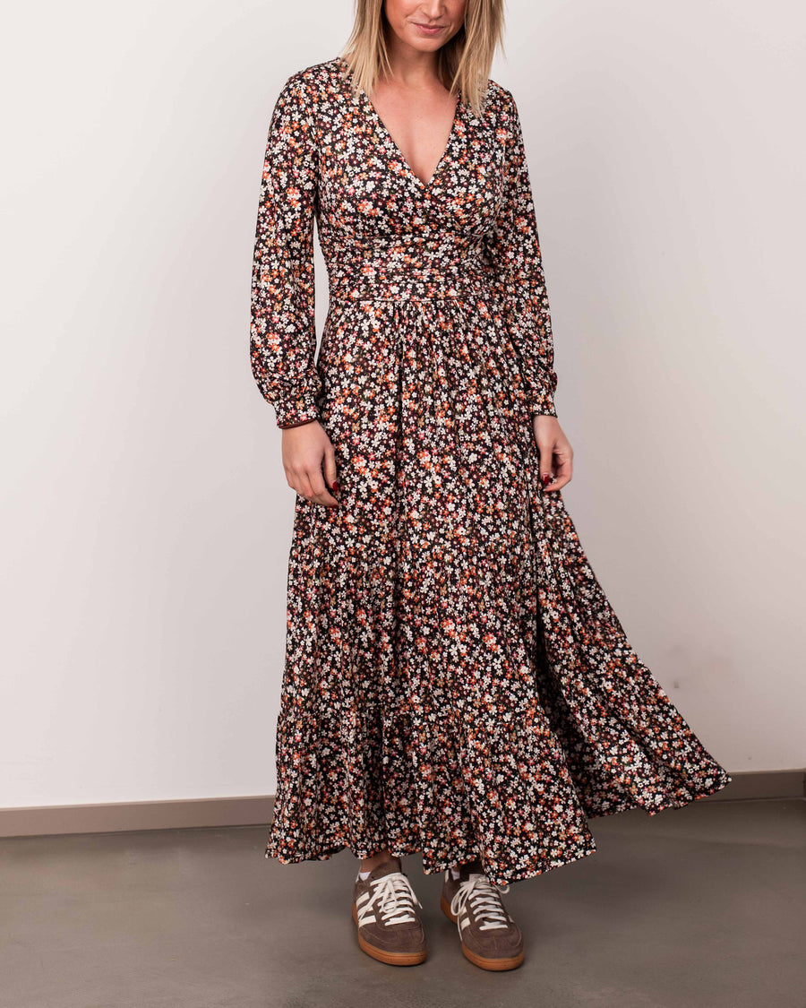 jackieandkate Kleid Graceh poppies black