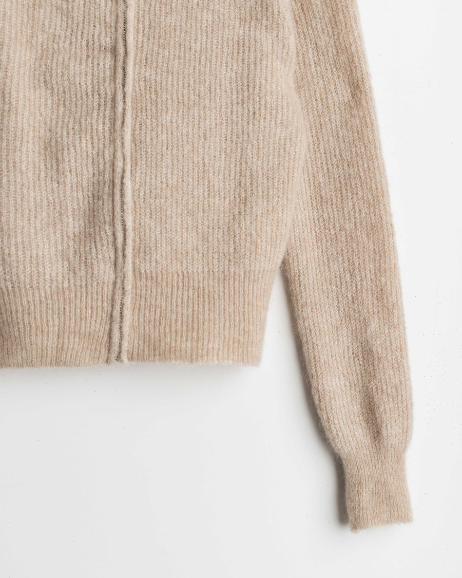 jackieandkate Strick Pullover mit Rollkragen beige