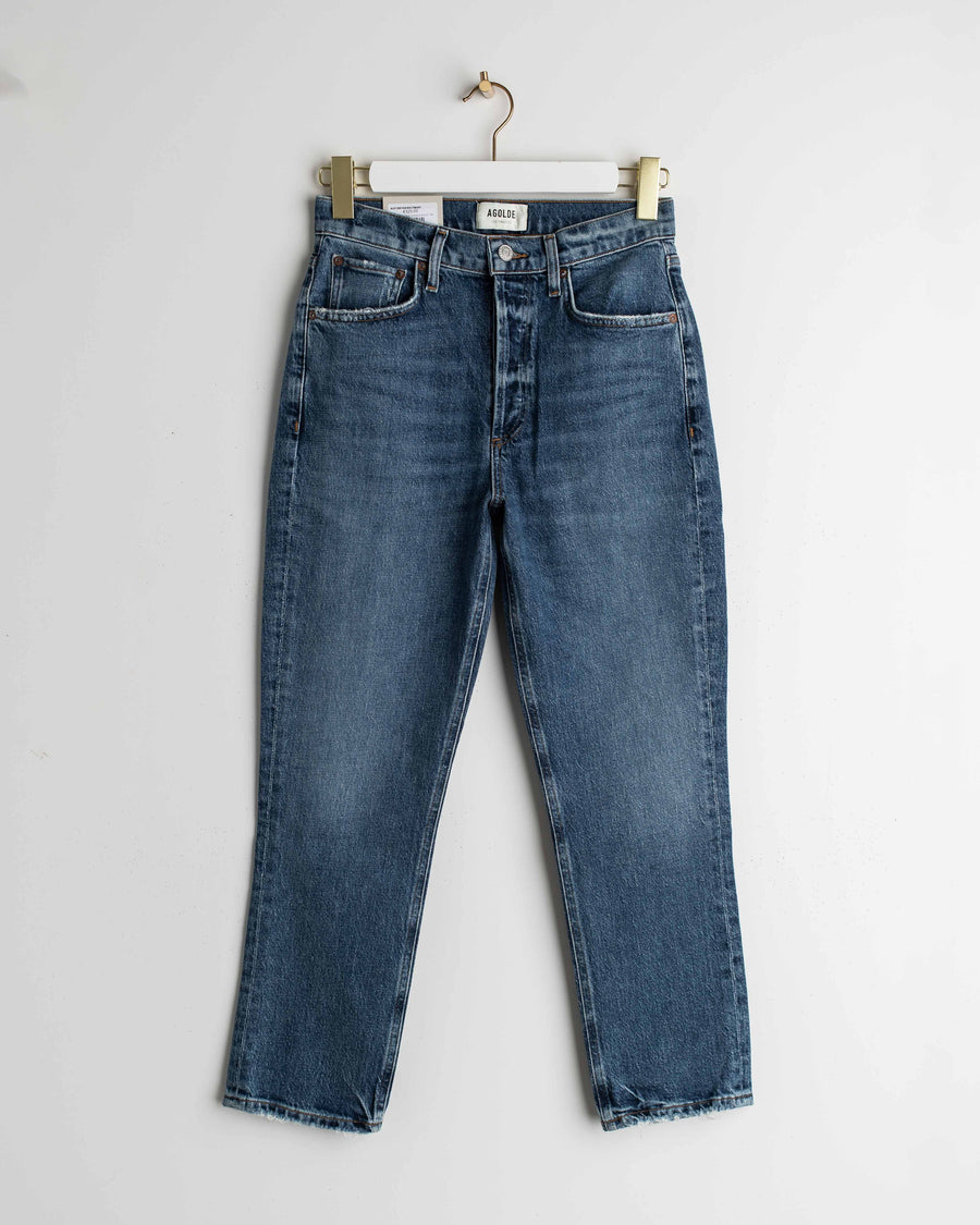 Agolde Denim Riley in moore stretch