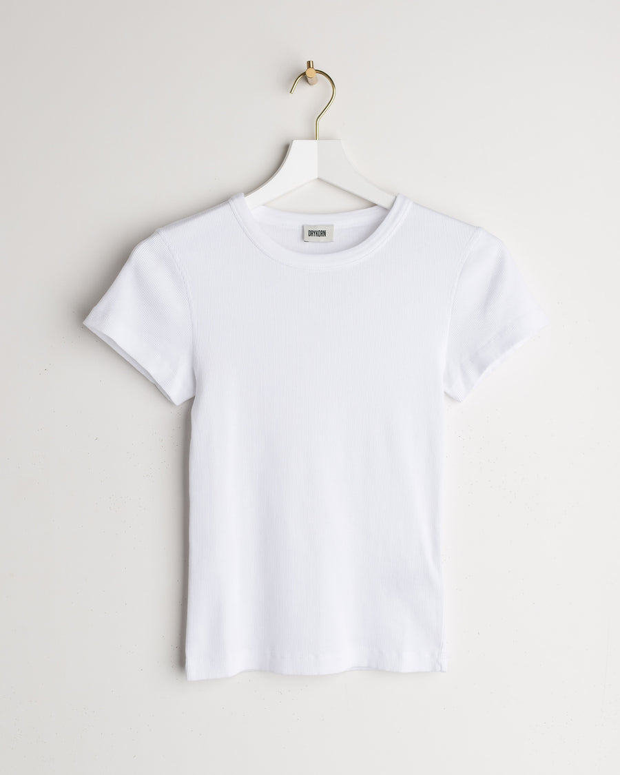 Drykorn T-Shirt Koale weiß