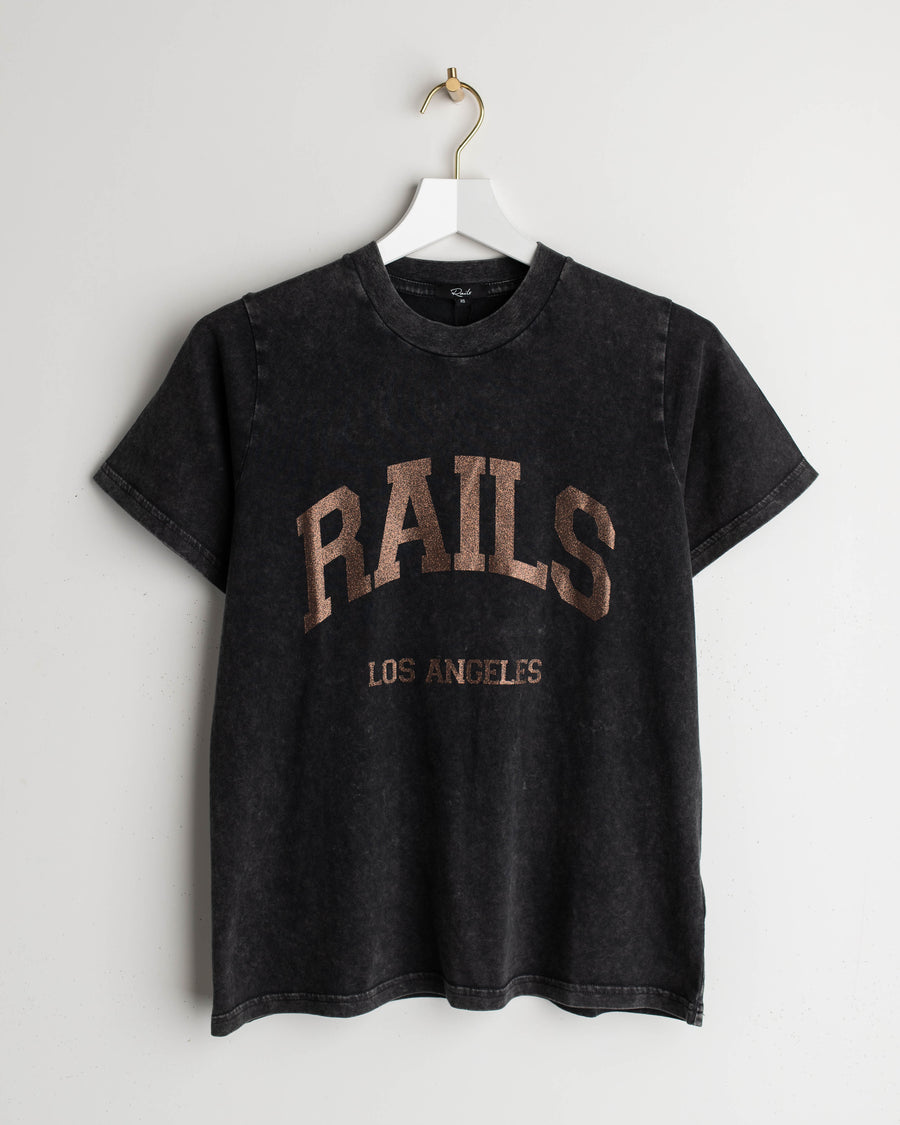 Rails T-Shirt Boyfriend Los Angeles gold