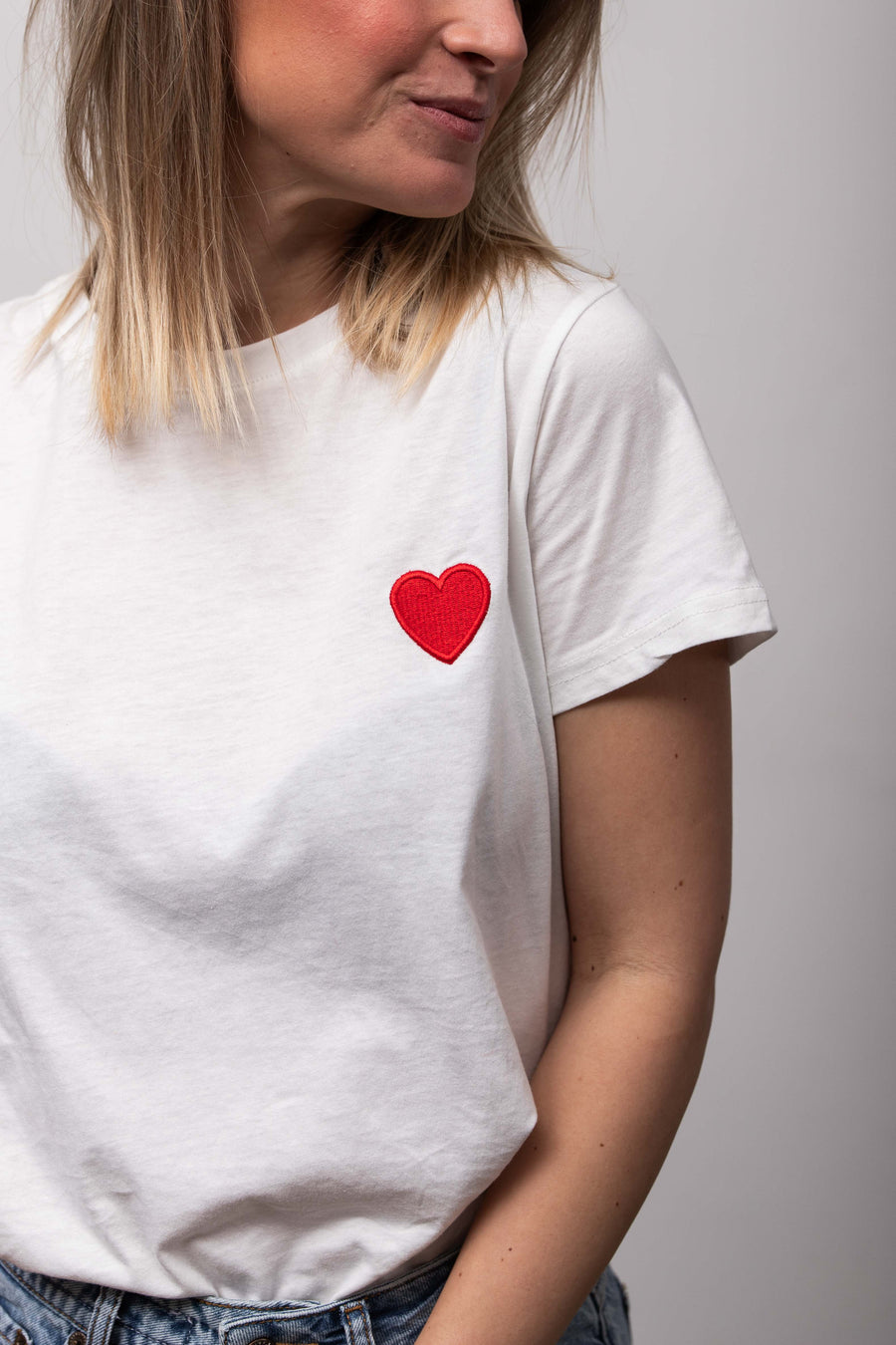 jackieandkate Shirt rotes Herz