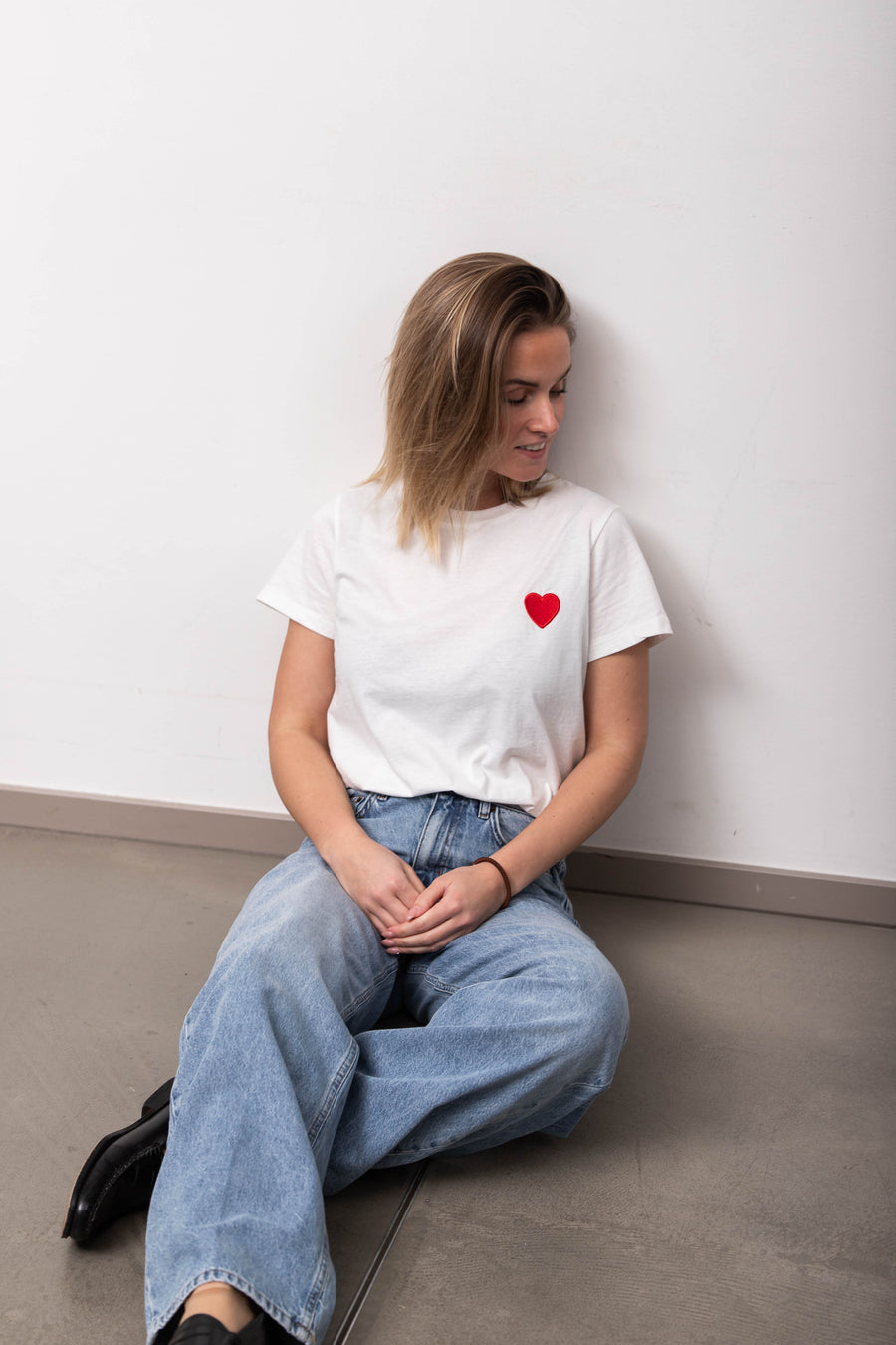 jackieandkate Shirt rotes Herz