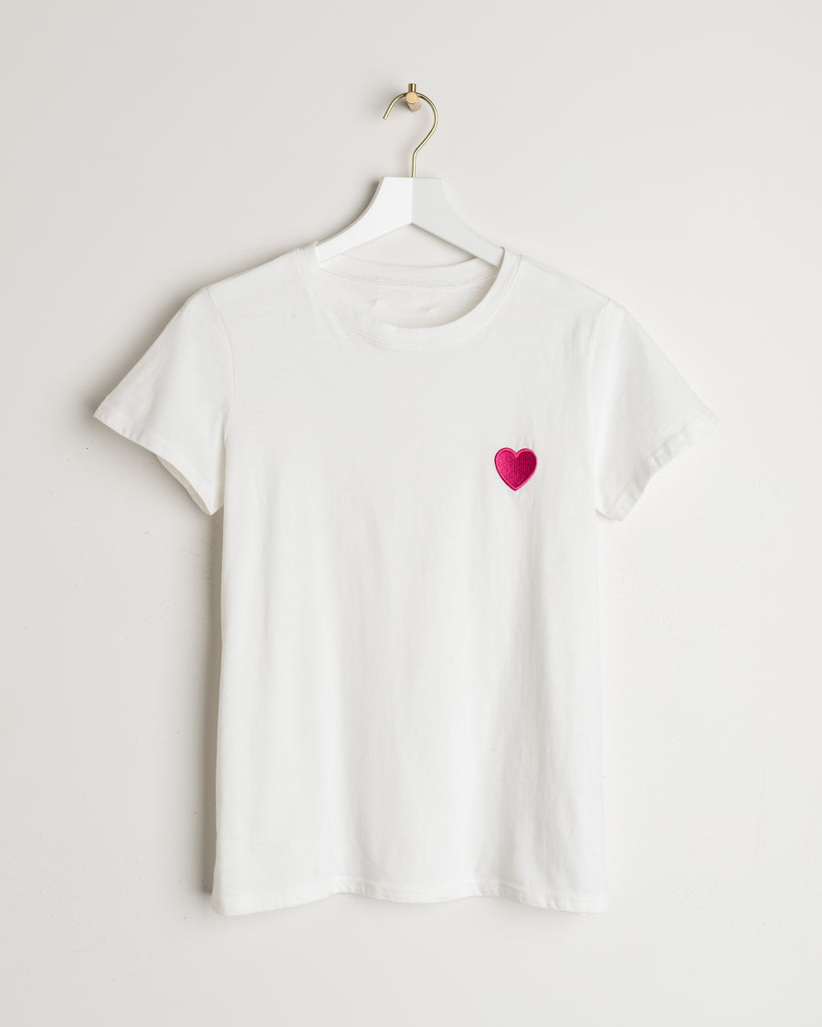 jackieandkate Shirt pinkes Herz