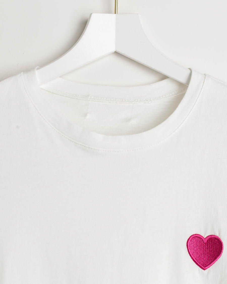 jackieandkate Shirt pinkes Herz