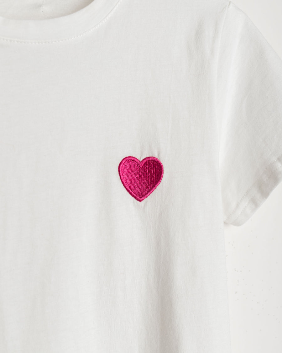 jackieandkate Shirt pinkes Herz