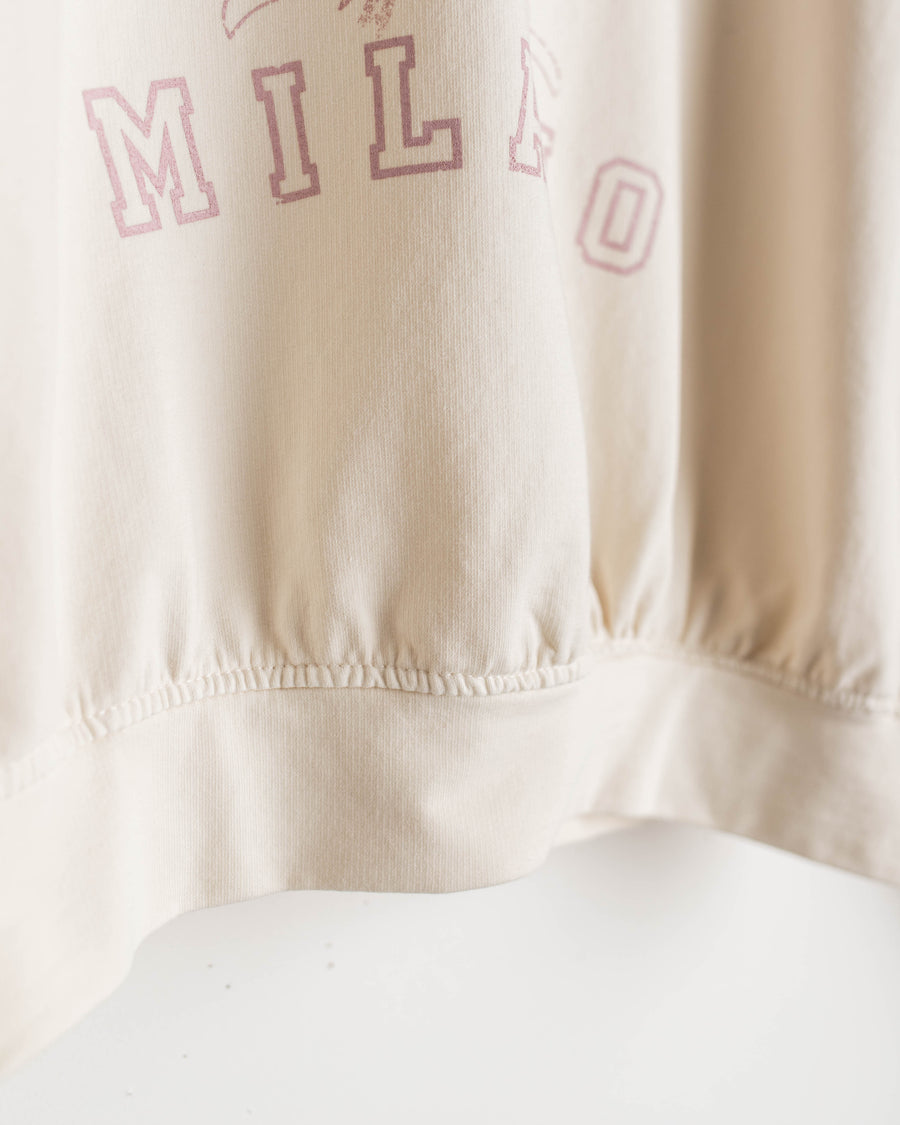 jackieandkate Sweatshirt Love Milano creme