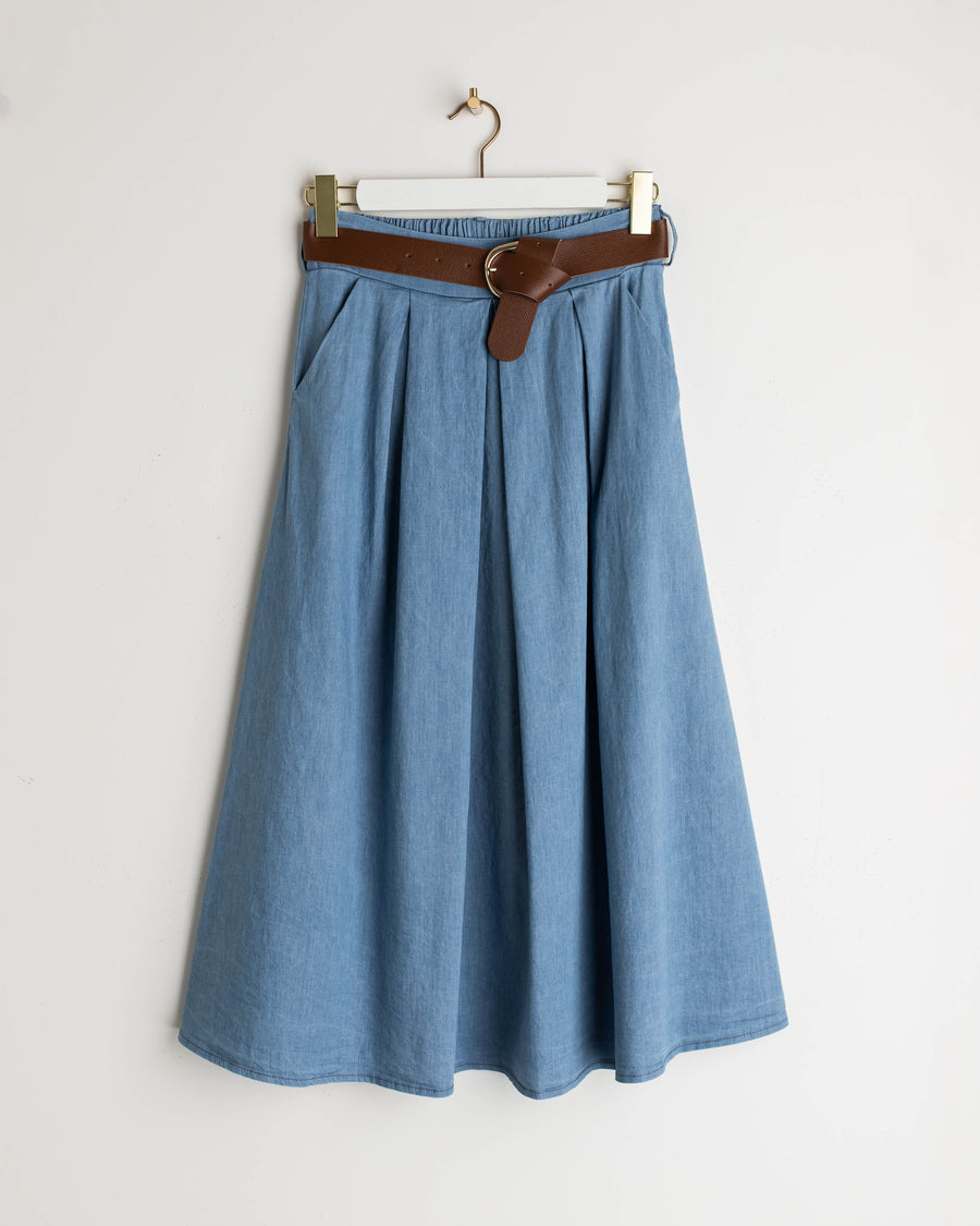 jackieandkate Jeans Rock blau