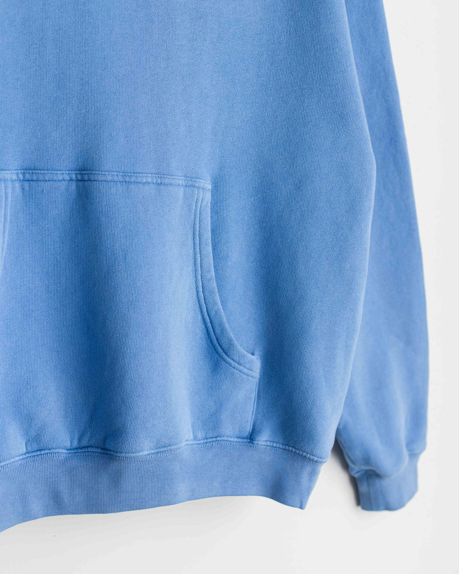 American Vintage Hoodie Izubird celeste