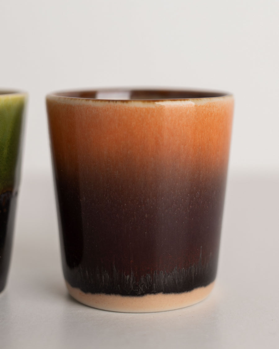 HKliving 70s ceramic egg cups island set of 4