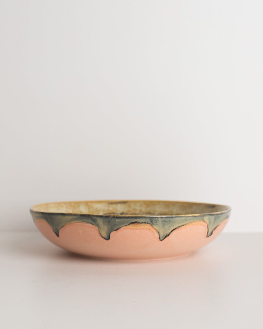 HKliving ceramics 70s salad bowl sunflower