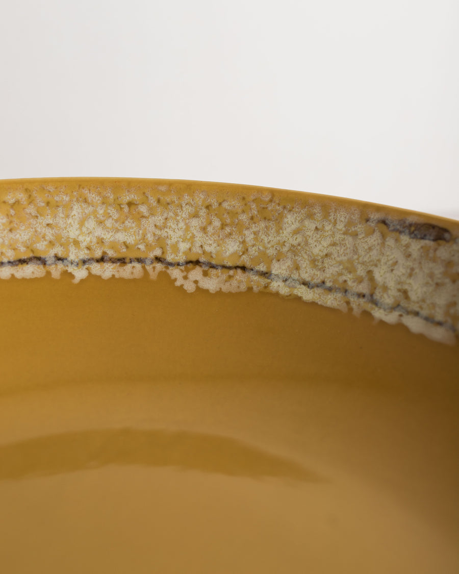 HKliving ceramics 70s salad bowl sunflower