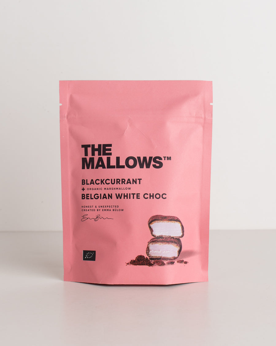 The Mallows - Blackcurrant+ Belgian White Choc
