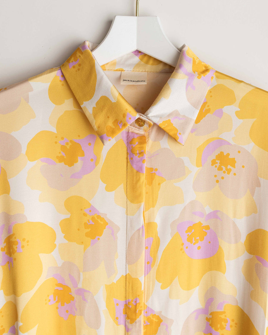 jackieandkate Kleid Kenzah poppies yellow