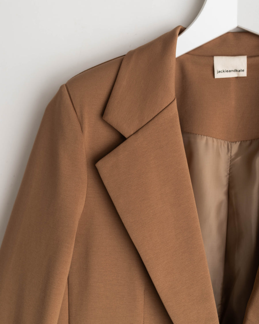 jackieandkate Blazer Brunah caramel