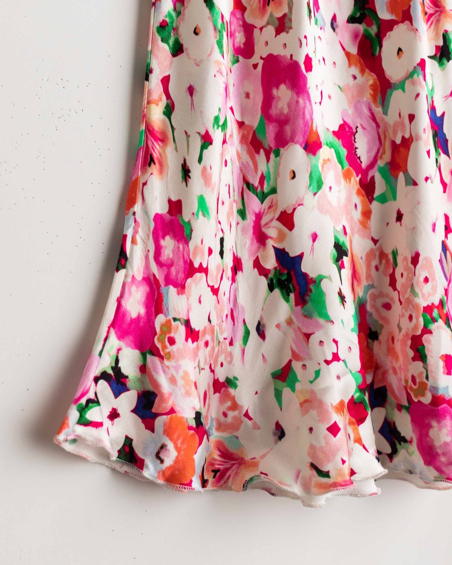 jackieandkate Rock Satin Flowers rosa