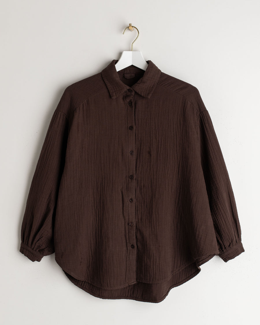 jackieandkate Bluse Billieh choco