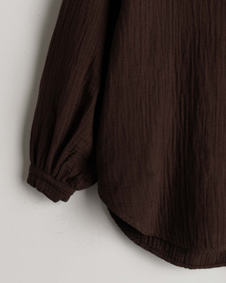 jackieandkate Bluse Billieh choco