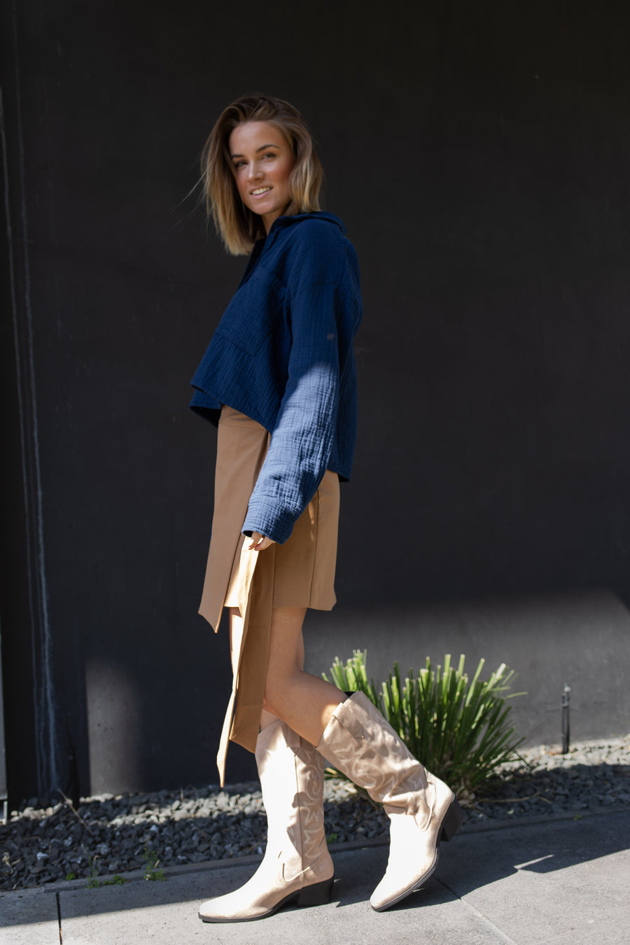 jackieandkate Rock uni Rinah caramel