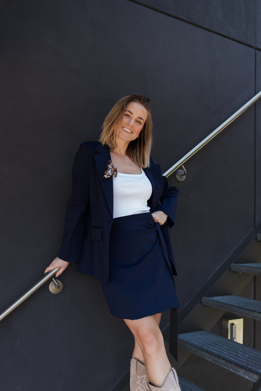 jackieandkate Blazer Brunah navy