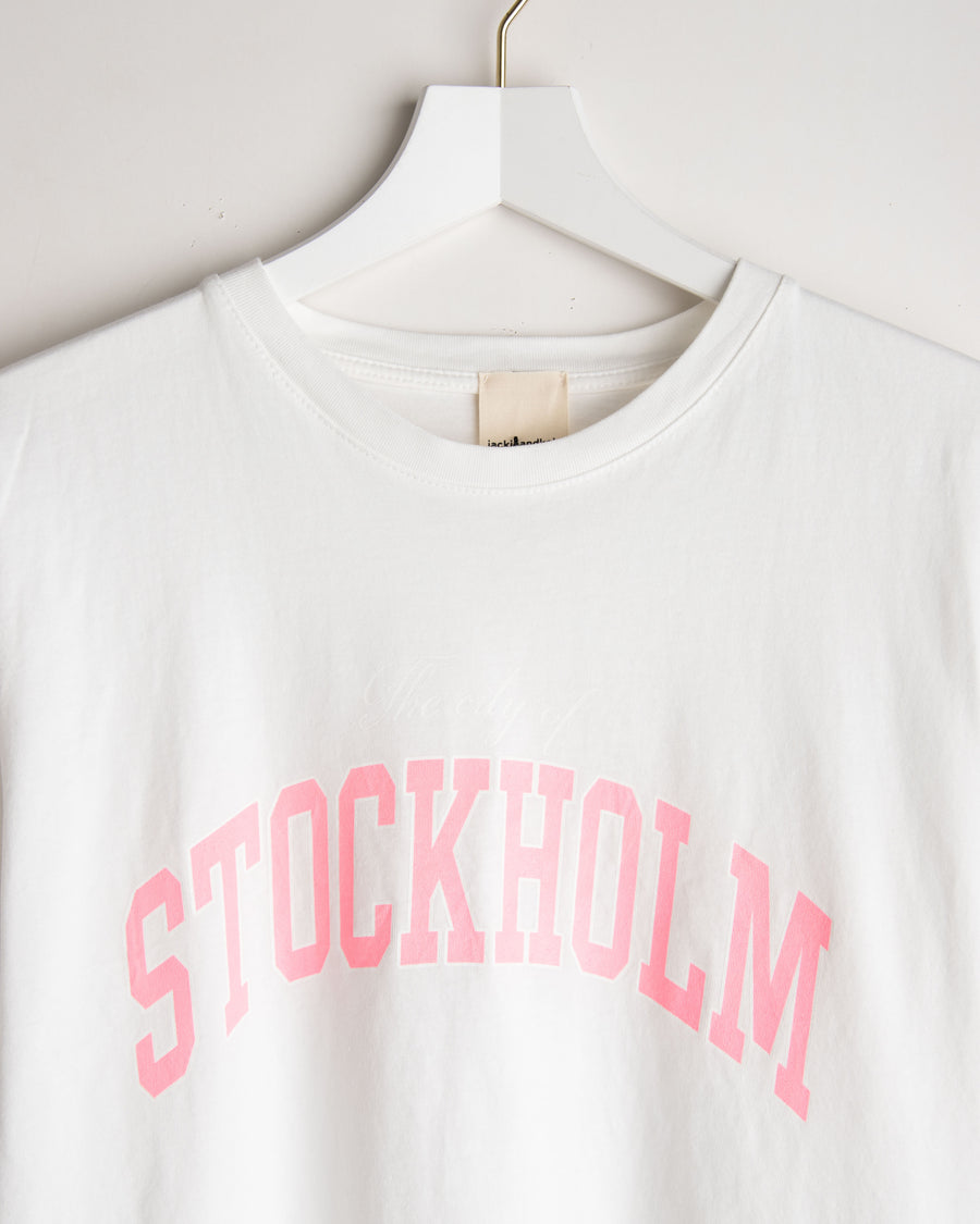 jackieandkate T-Shirt Stockholm weiß