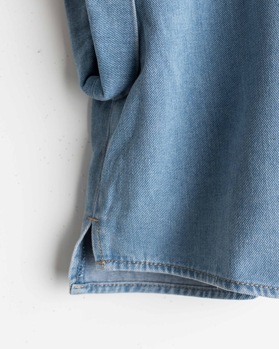 jackieandkate Weste denim Carine blau