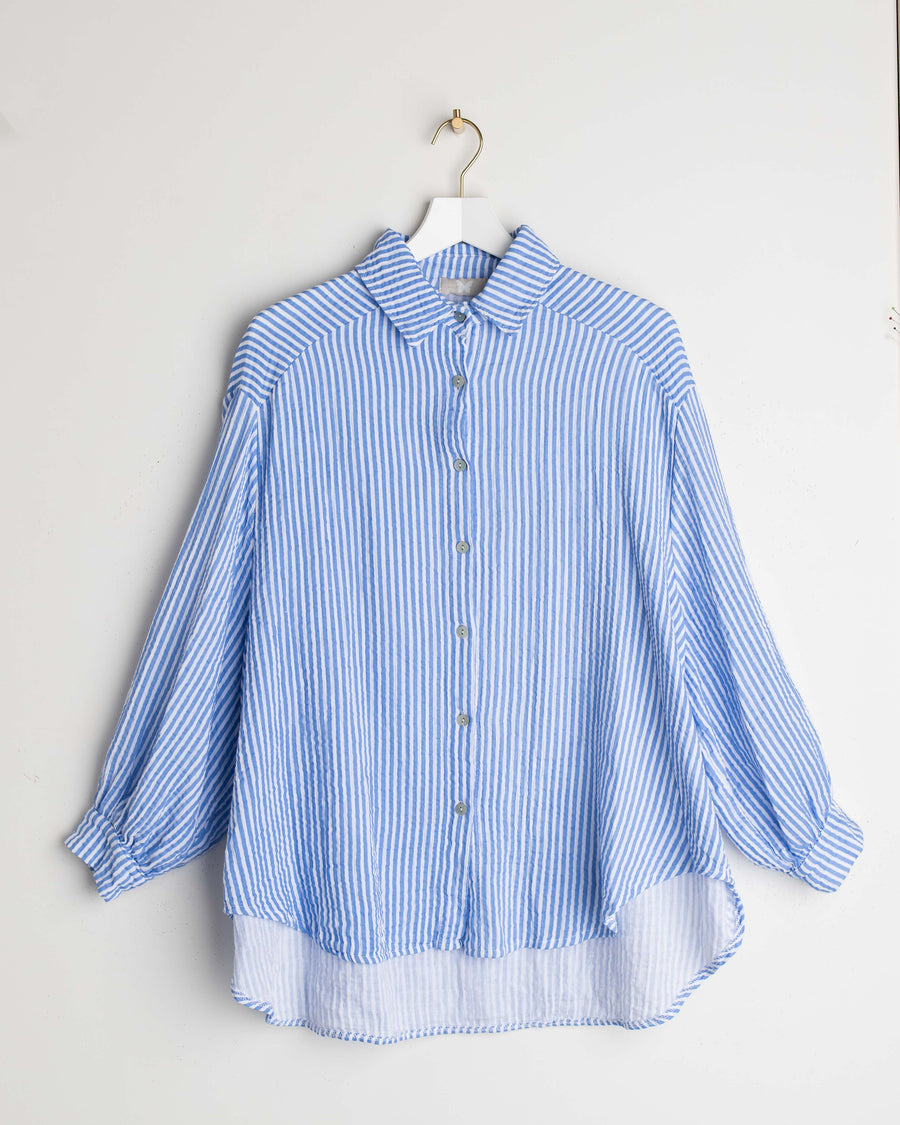 jackieandkate Bluse Streifen blau