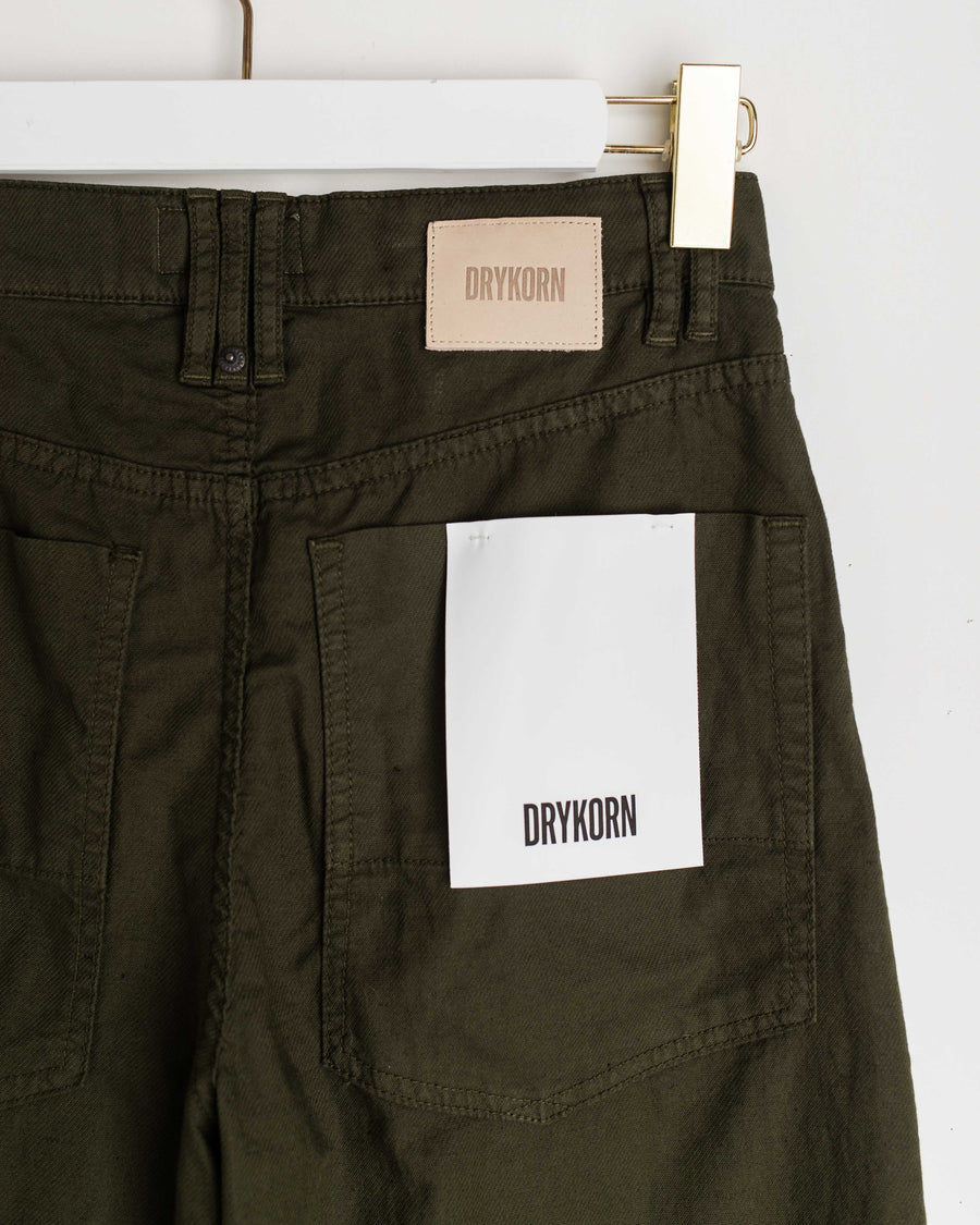 Drykorn Hose Derive grün