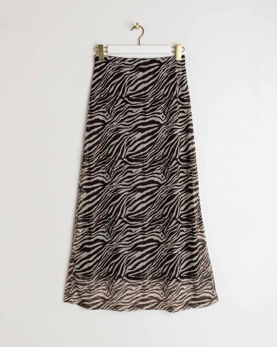 jackieandkate Rock Rosalieh mesh zebra beige-braun