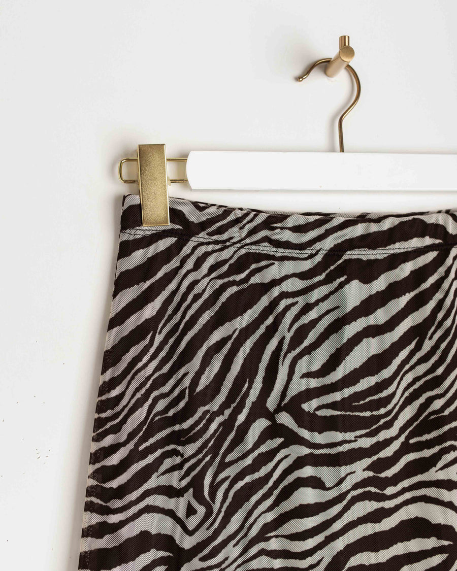 jackieandkate Rock Rosalieh mesh zebra beige-braun