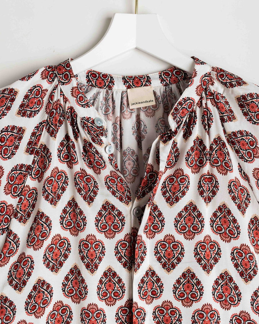 jackieandkate Bluse Brielleh berry