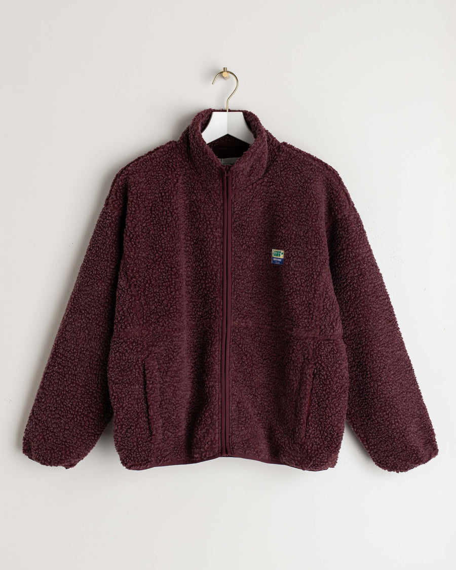 American Vintage Jacke Hoktown bordeaux