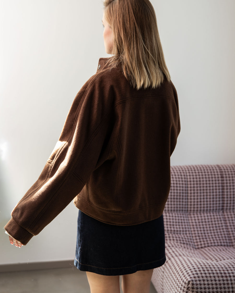 jackieandkate Jacke Josetteh dunkelbraun