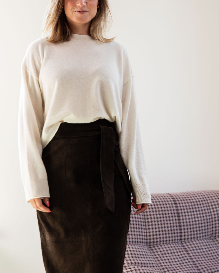 Drykorn Pullover Malese weiß