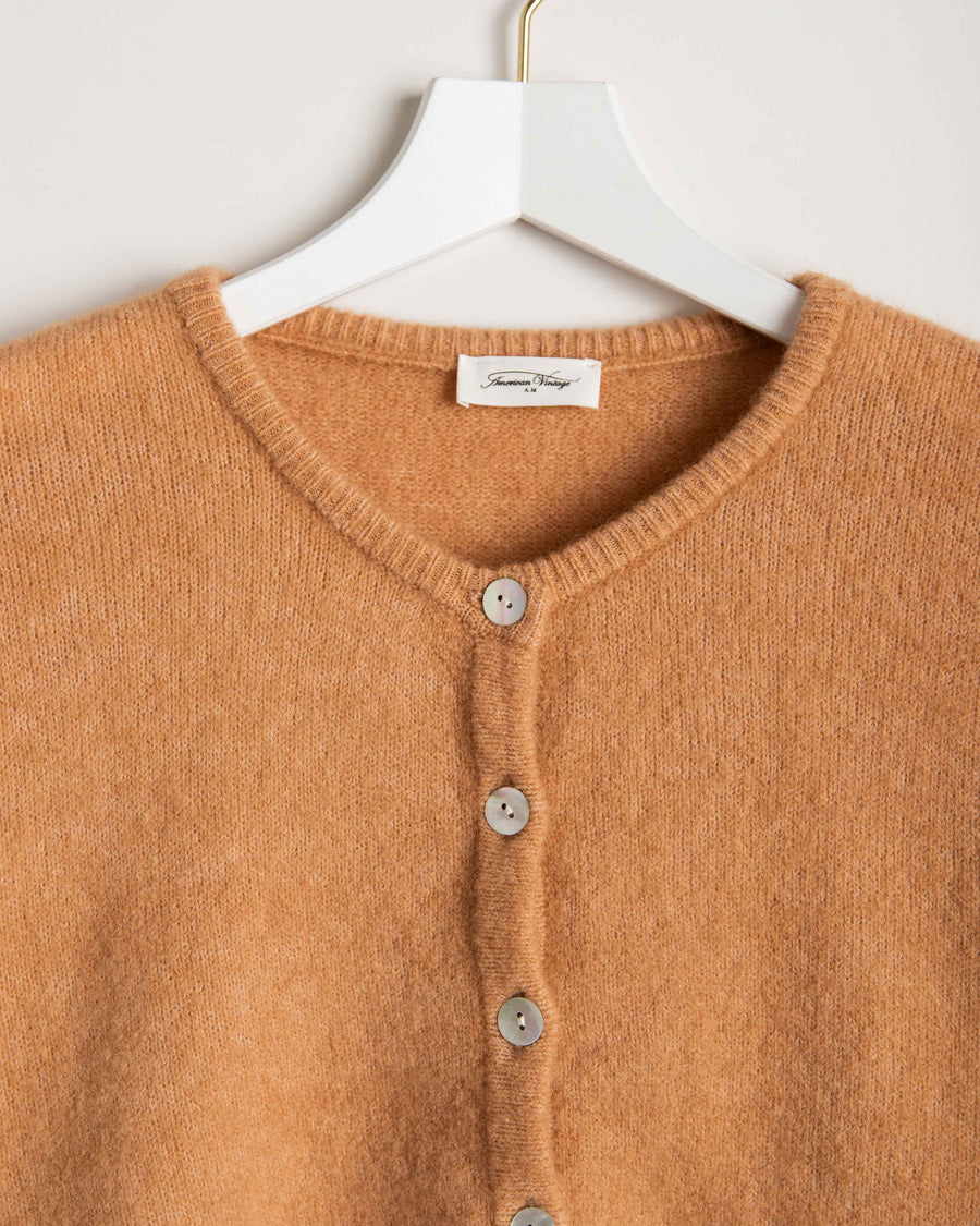 American Vintage Cardigan Vito noisette